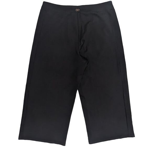 Calia‎ Journey Wide Ankle Crop Pants Women Size L Caviar Style WAX32042 - Picture 1 of 12